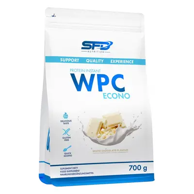 SFD Nutrition WPC Protein Econo syrovátkový protein příchuť White Chocolate 700 g