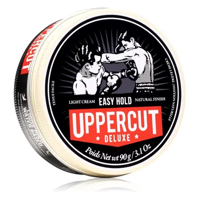 Uppercut Deluxe Easy Hold lehký stylingový krém na vlasy pro muže 90 g