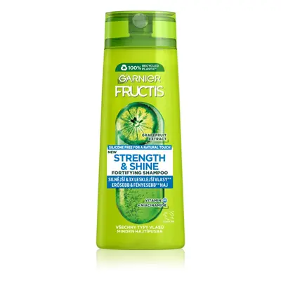 Garnier Fructis Strength & Shine šampon pro posílení a lesk vlasů 400 ml