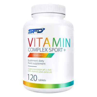 SFD Nutrition Vitamin Complex Sport+ komplexní multivitamín pro sportovce 120 tbl