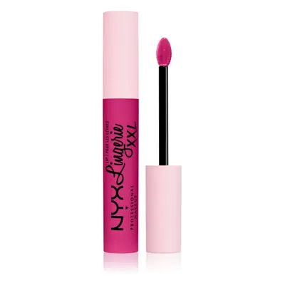 NYX Professional Makeup Lip Lingerie XXL tekutá rtěnka s matným finišem odstín 19 - Pink hit 4 m