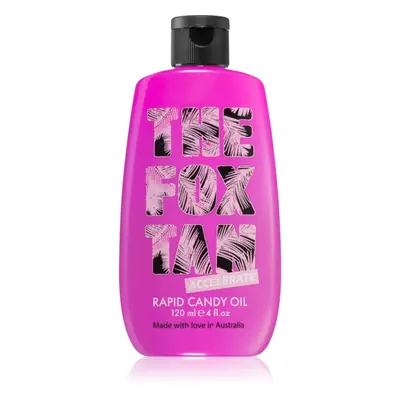 The Fox Tan Rapid Candy pečující a opalovací olej bez ochranného faktoru 120 ml