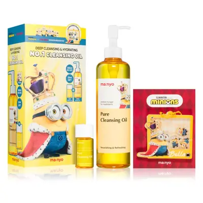 ma:nyo Minions Pure Cleansing Oil Set dárková sada pro dokonalé vyčištění pleti