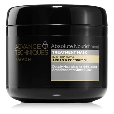 Avon Advance Techniques Absolute Nourishment hloubkově vyživující maska s arganovým olejem 375 m