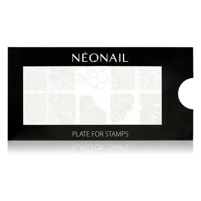 NEONAIL Stamping Plate šablony na nehty typ 01 1 ks