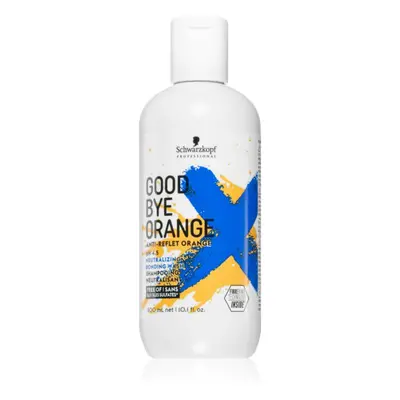 Schwarzkopf Professional Goodbye Orange tónovací šampon neutralizující mosazné podtóny 300 ml