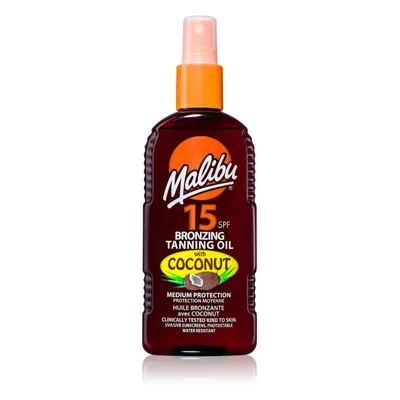 Malibu Bronzing Tanning Oil olej na opalování s bronzerem 200 ml