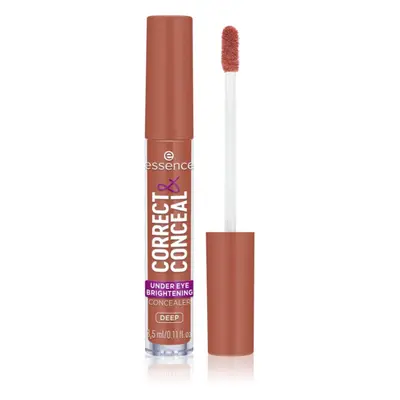 essence CORRECT & CONCEAL rozjasňující korektor proti kruhům pod očima odstín 40 Deep 3 ml