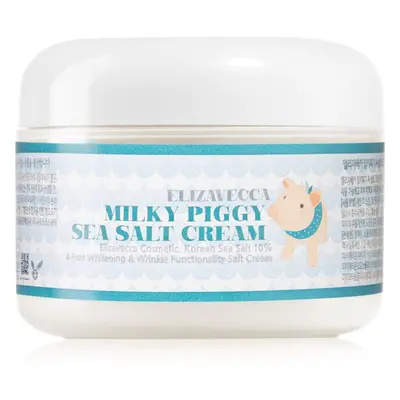 Elizavecca Milky Piggy Sea Salt Cream ochranný hydratační krém s obnovujícím účinkem 100 ml