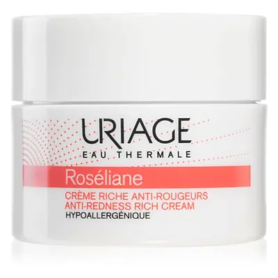 Uriage Roséliane Anti-Redness Rich Cream vyživující denní krém pro citlivou pleť se sklonem ke z