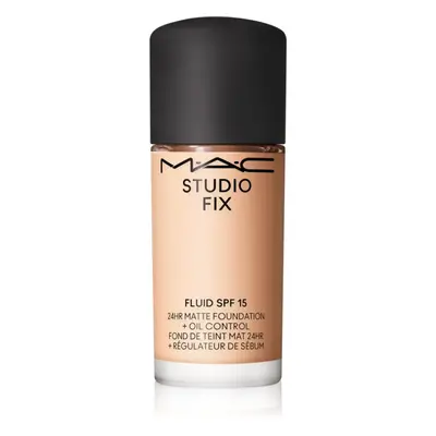 MAC Cosmetics Mini Studio Fix Fluid SPF 15 24HR Matte Foundation + Oil Control matující make-up 