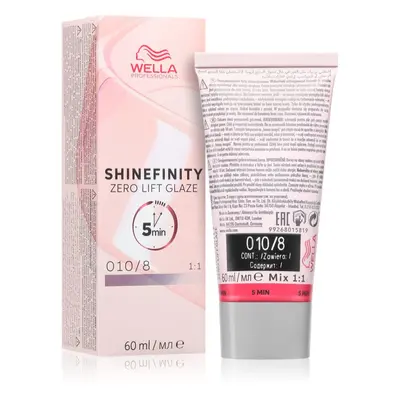 Wella Professionals Shinefinity Zero Lift Glaze demi-permanentní barva na vlasy odstín 010/8 Opa