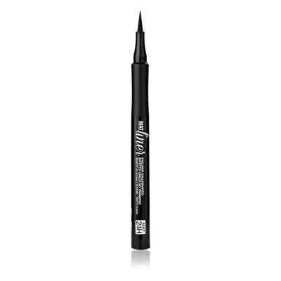 bellaoggi Mat Liner linka na oči ve fixu s matným efektem odstín Velvety Black 1,2 ml