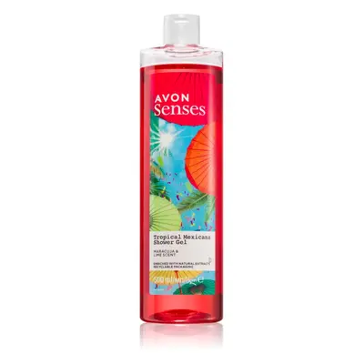 Avon Senses Tropical Mexicana osvěžující sprchový gel 500 ml