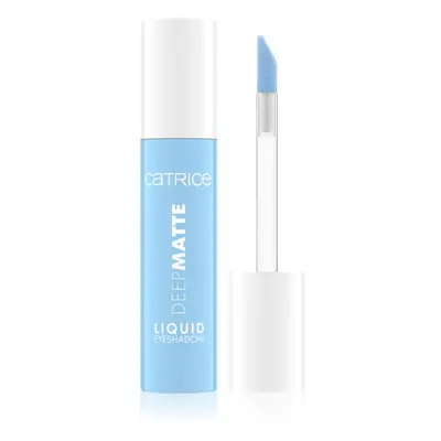 Catrice Deep Matte tekuté oční stíny odstín 020 Blue Breeze 4 ml