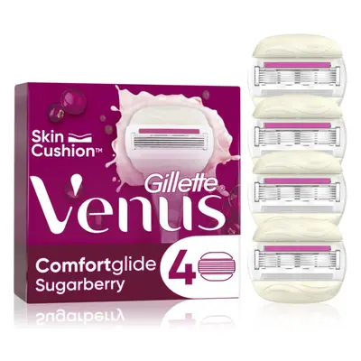 Gillette Venus ComfortGlide Sugarberry náhradní břity 4 ks