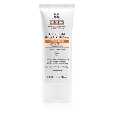 Kiehl's Ultra Light Daily UV Defense ultra lehký ochranný fluid pro všechny typy pleti včetně ci