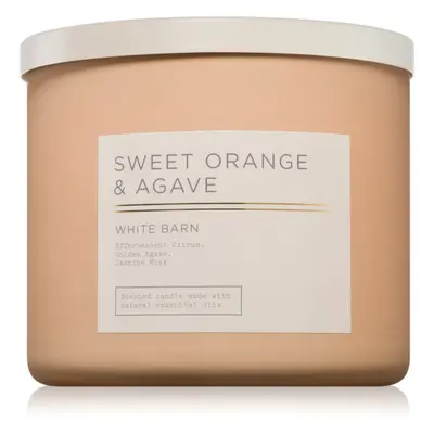 Bath & Body Works Sweet Orange & Agave vonná svíčka 411 g