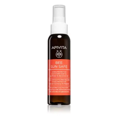 Apivita Bee Sun Safe Hair Oil hydratační olej pro vlasy namáhané sluncem 100 ml