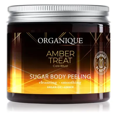 Organique Amber Treat zjemňující cukrový peeling 200 ml