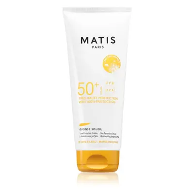 MATIS Paris Réponse Soleil Sun Protection Cream opalovací krém na obličej SPF 50+ 50 ml