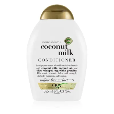 OGX Coconut Milk hydratační kondicionér s kokosovým olejem 385 ml