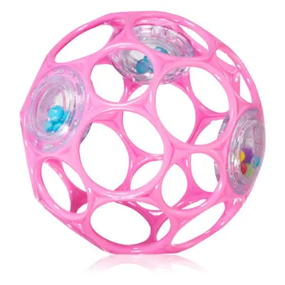 Oball Rattle chrastítko 0 m+ Dark pink 1 ks