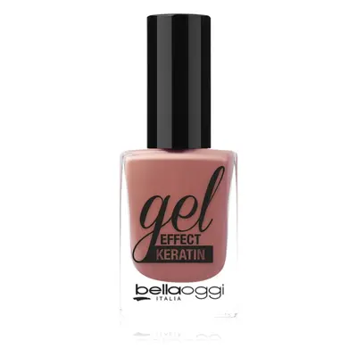 bellaoggi Gel Effect Keratin Nail Polish lak na nehty odstín Nude Petal 10 ml