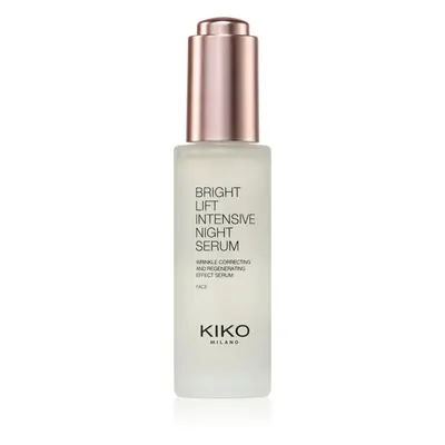 KIKO Milano Bright Lift Intensive noční sérum proti vráskám s regeneračním účinkem 30 ml