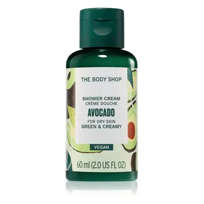 The Body Shop Avocado Shower Cream hydratační sprchový gel s avokádem 60 ml