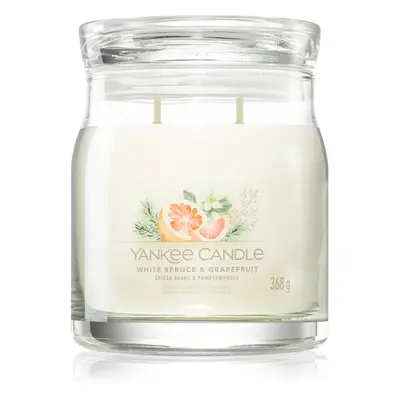 Yankee Candle White Spruce & Grapefruit vonná svíčka 368 g