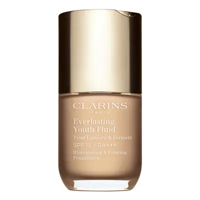 Clarins Everlasting Youth Fluid rozjasňující make-up SPF 15 odstín 105.5 Flesh 30 ml