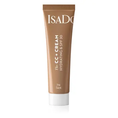 IsaDora CC + Cream hydratační CC krém SPF 30 odstín 7N Tan 30 ml