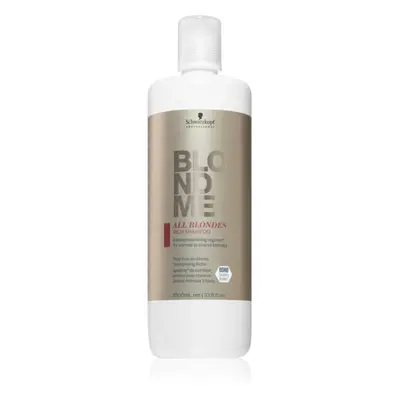 Schwarzkopf Professional Blondme All Blondes Rich vyživující šampon pro hrubé vlasy 1000 ml