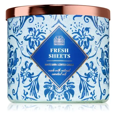 Bath & Body Works Fresh Sheets vonná svíčka 411 g