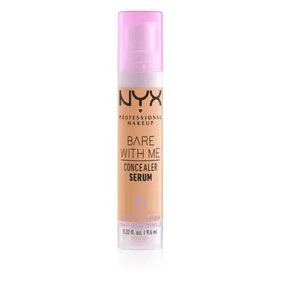 NYX Professional Makeup Bare With Me Concealer Serum hydratační korektor 2 v 1 odstín 5.5 Medium