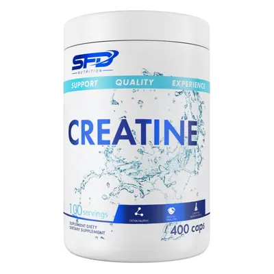 SFD Nutrition Creatine kapsle pro podporu sportovního výkonu 400 cps