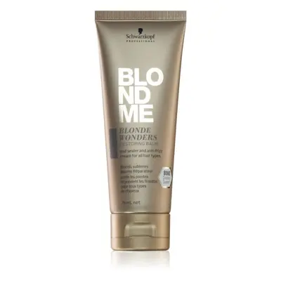 Schwarzkopf Professional Blondme Blonde Wonders obnovující balzám pro blond a melírované vlasy 7