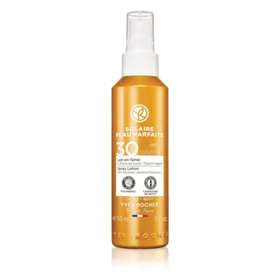 Yves Rocher Solaire Peau Parfaite mléko na opalování ve spreji SPF 30 150 ml