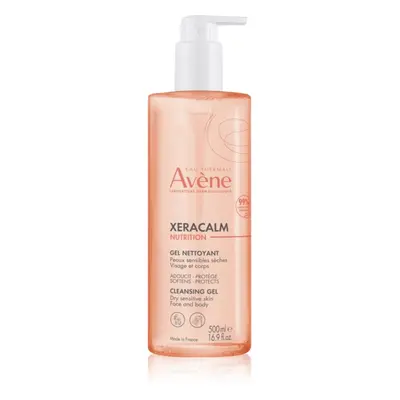 Avène XeraCalm Nutrition jemný mycí gel pro suchou a citlivou pokožku 500 ml