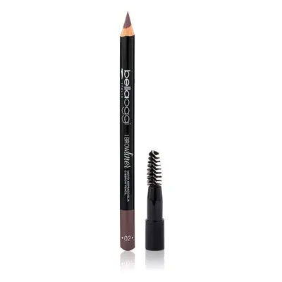 bellaoggi I Brow Liner tužka na obočí s kartáčkem odstín Brown 1,1 g