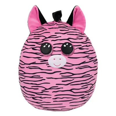 Ty Squishy Beanies Zoey plyšový polštářek Pink Zebra 3y+ 22 cm