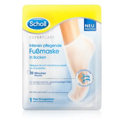 Scholl Expert Care hloubkově vyživující maska na nohy 1 ks