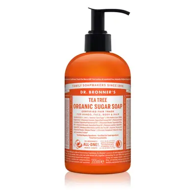 Dr. Bronner’s Tea Tree tekuté mýdlo na tělo a vlasy 355 ml