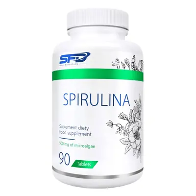 SFD Nutrition Spirulina tablety pro detoxikaci organismu a podporu imunity 90 tbl