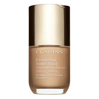 Clarins Everlasting Youth Fluid rozjasňující make-up SPF 15 odstín 111 Toffe 30 ml