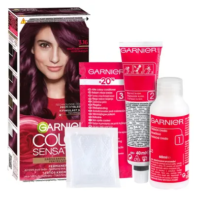 Garnier Color Sensation barva na vlasy odstín 3.16 Amethyste 1 ks