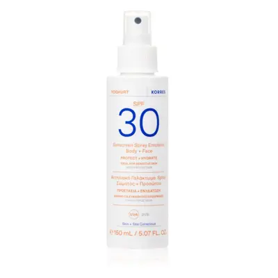 Korres Yoghurt opalovací mléko ve spreji SPF 30 150 ml