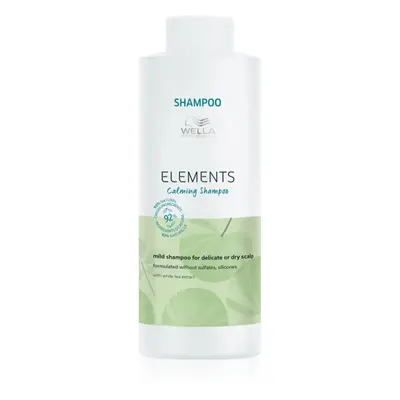 Wella Professionals Elements Calming zklidňující šampon pro citlivou pokožku hlavy 1000 ml