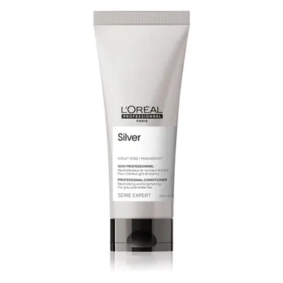 L’Oréal Professionnel Serie Expert Silver rozjasňující kondicionér pro šedivé vlasy 200 ml